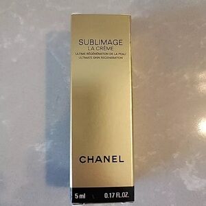 CHANEL SUBLIMAGE LA CREME Ultimate Cream Travel Sample Size 0.17 oz 5ml NIB.